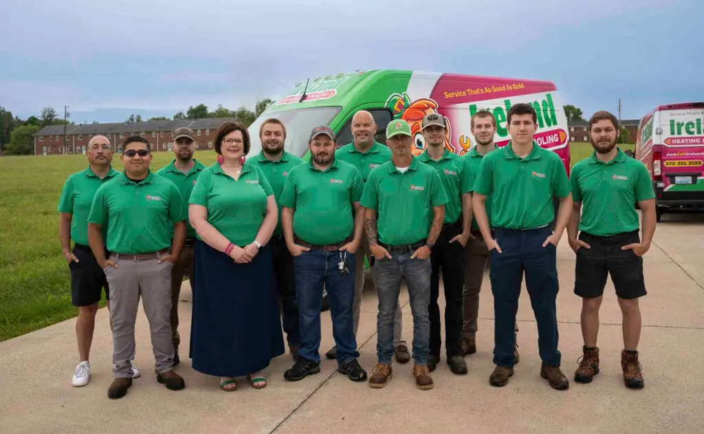 Ireland Heating & Cooling team photo